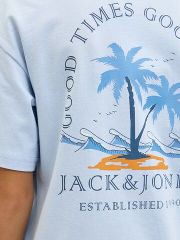 Maglietta 'JJSUMMER VIBES' di Jack & Jones Junior in blu