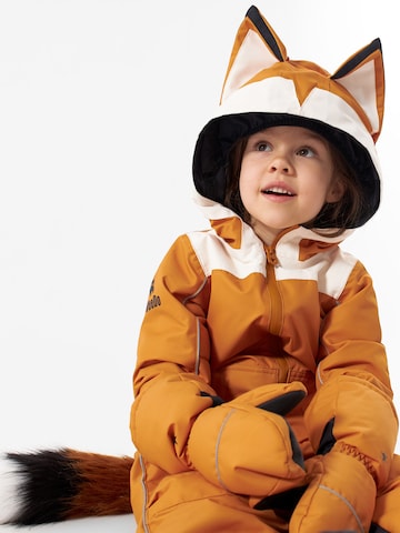 WeeDo Dungarees 'Foxdo Fuchs' in Brown