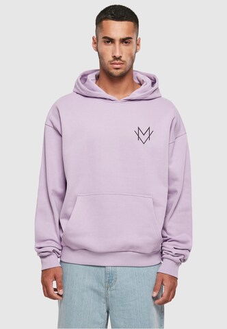 Sweat-shirt Merchcode en violet : devant