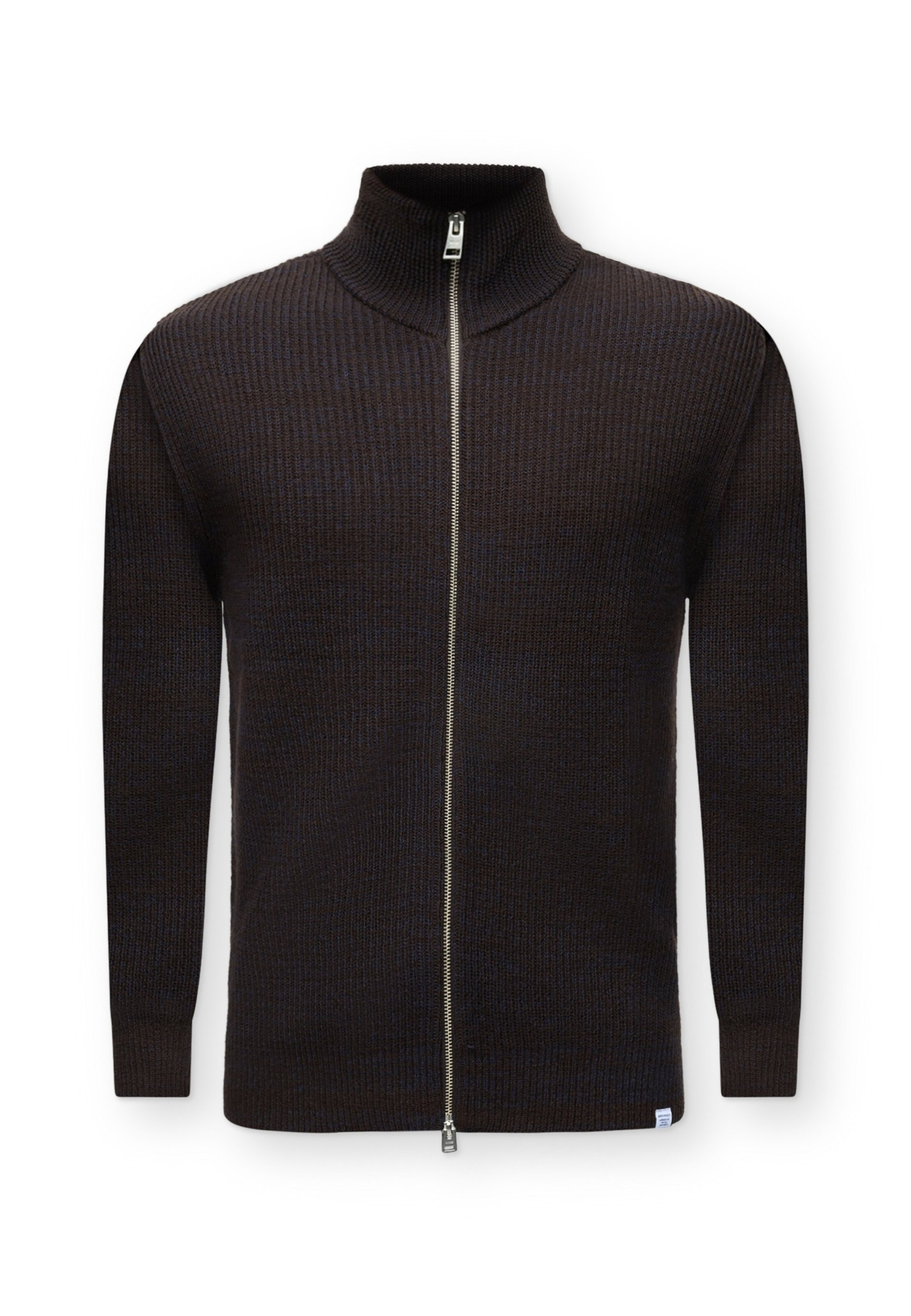 NORSE PROJECTS Kofta i lila: framsida