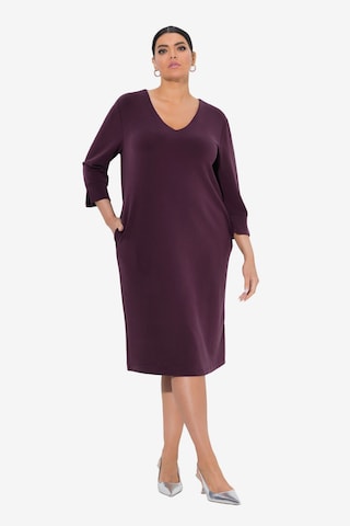 Ulla Popken Mekko värissä lila: etupuoli