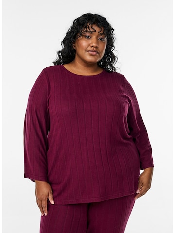 Zizzi Blouse in Red: front