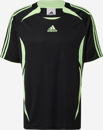 juoda ADIDAS ORIGINALS Marškinėliai 'Teamgeist Adicolor': priekis