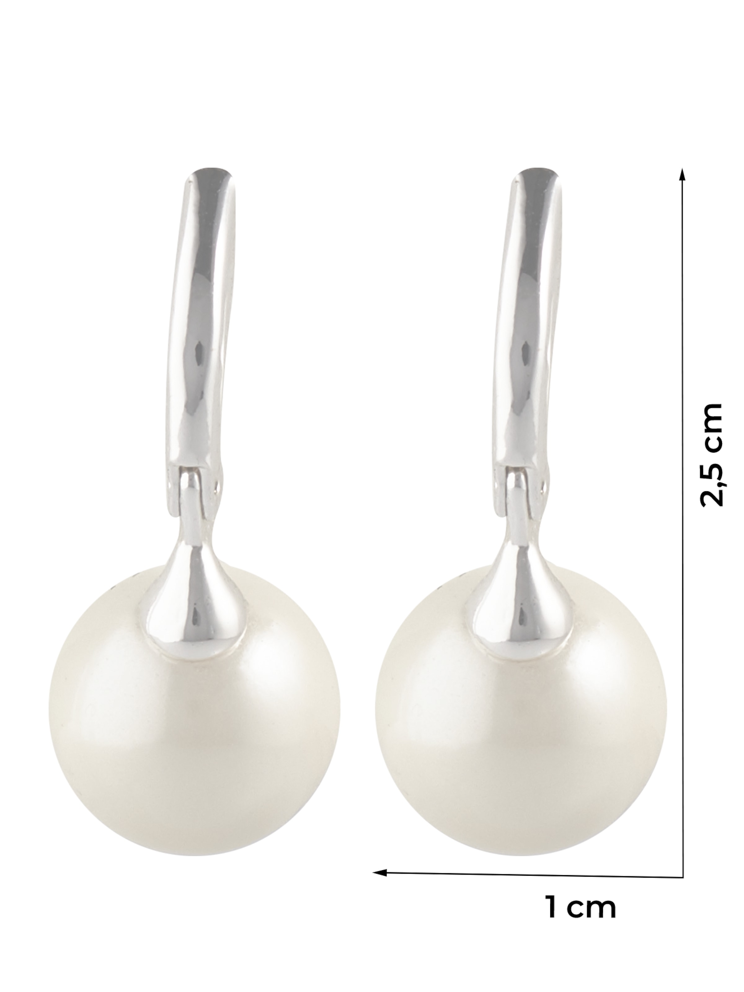 Cercei de la Lauren Ralph Lauren pe argintiu