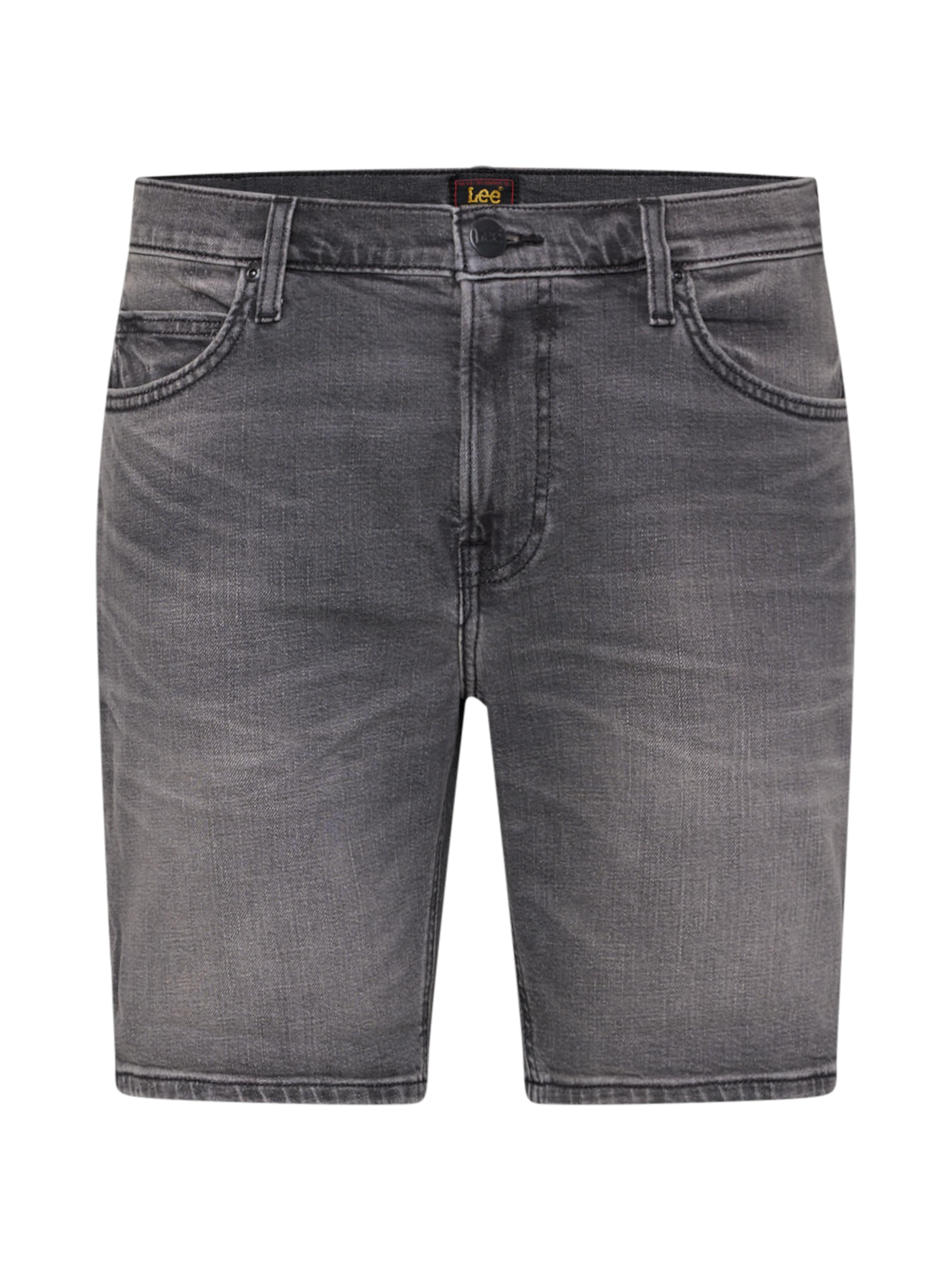 Lee Slimfit Jeans 'RIDER' in Grijs: voorkant