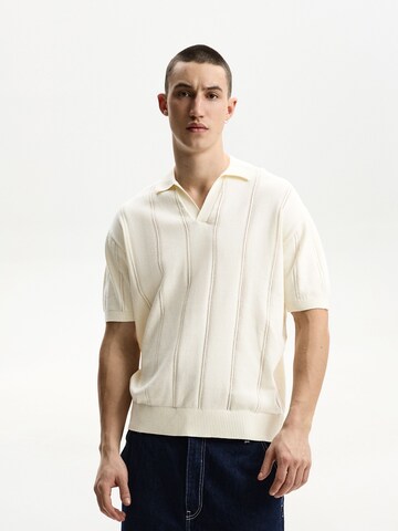 Maglietta di Bershka in bianco: frontale