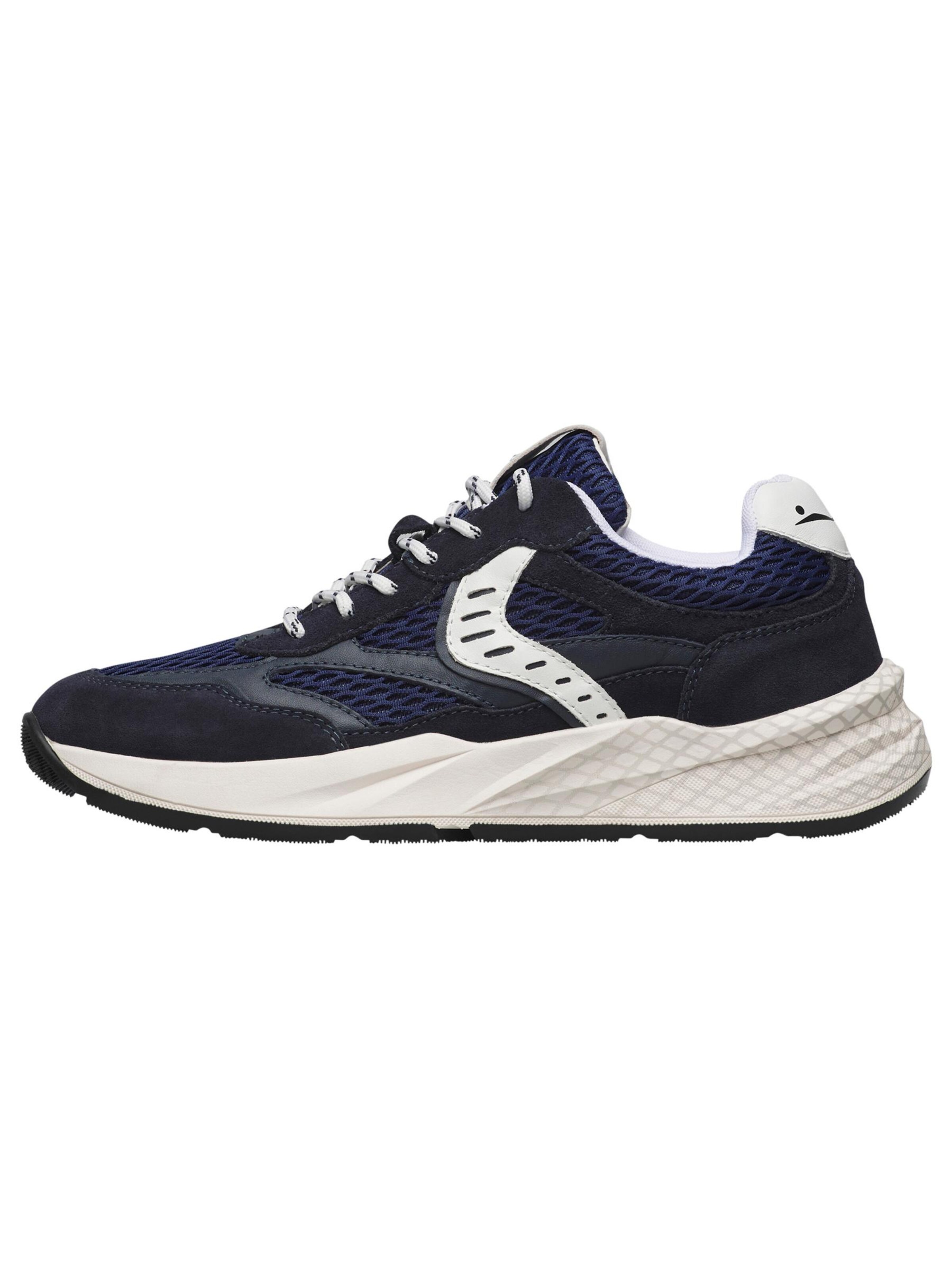 Voile blanche Sneakers laag 'CLUB22.' in Blauw: voorkant