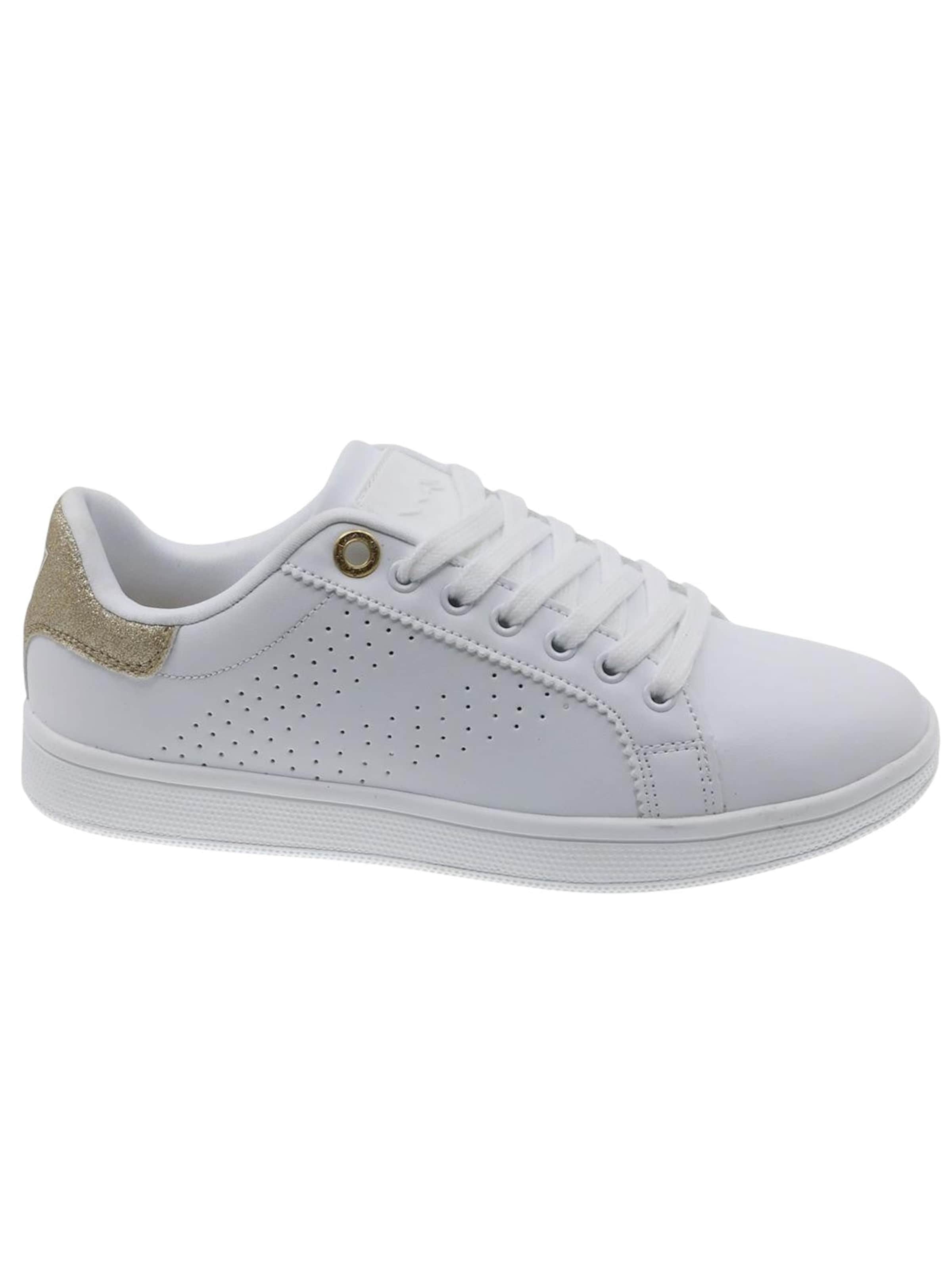 Sneaker bassa di Beppi in bianco: frontale