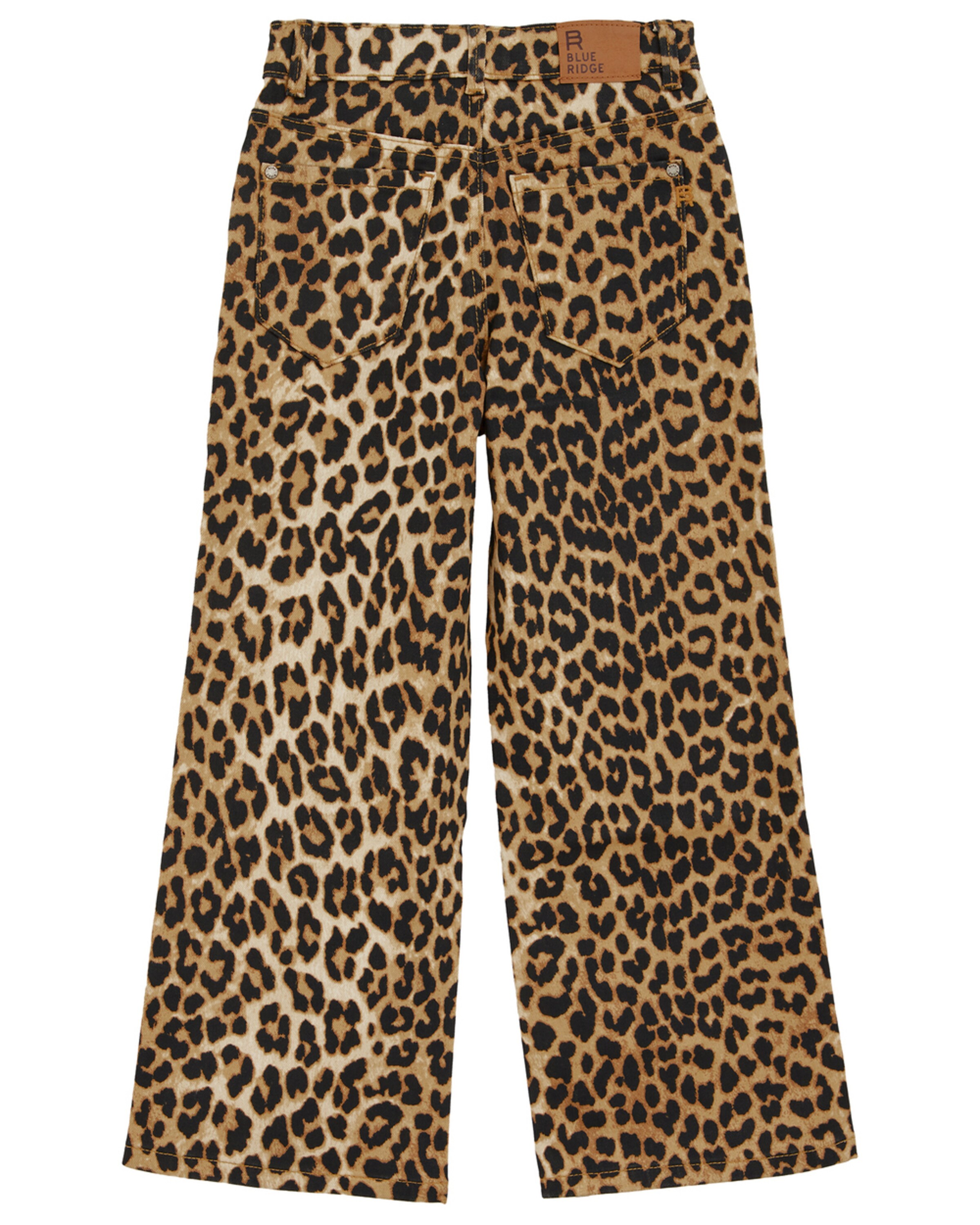 WE Fashion Широки крачоли Дънки в кафяво