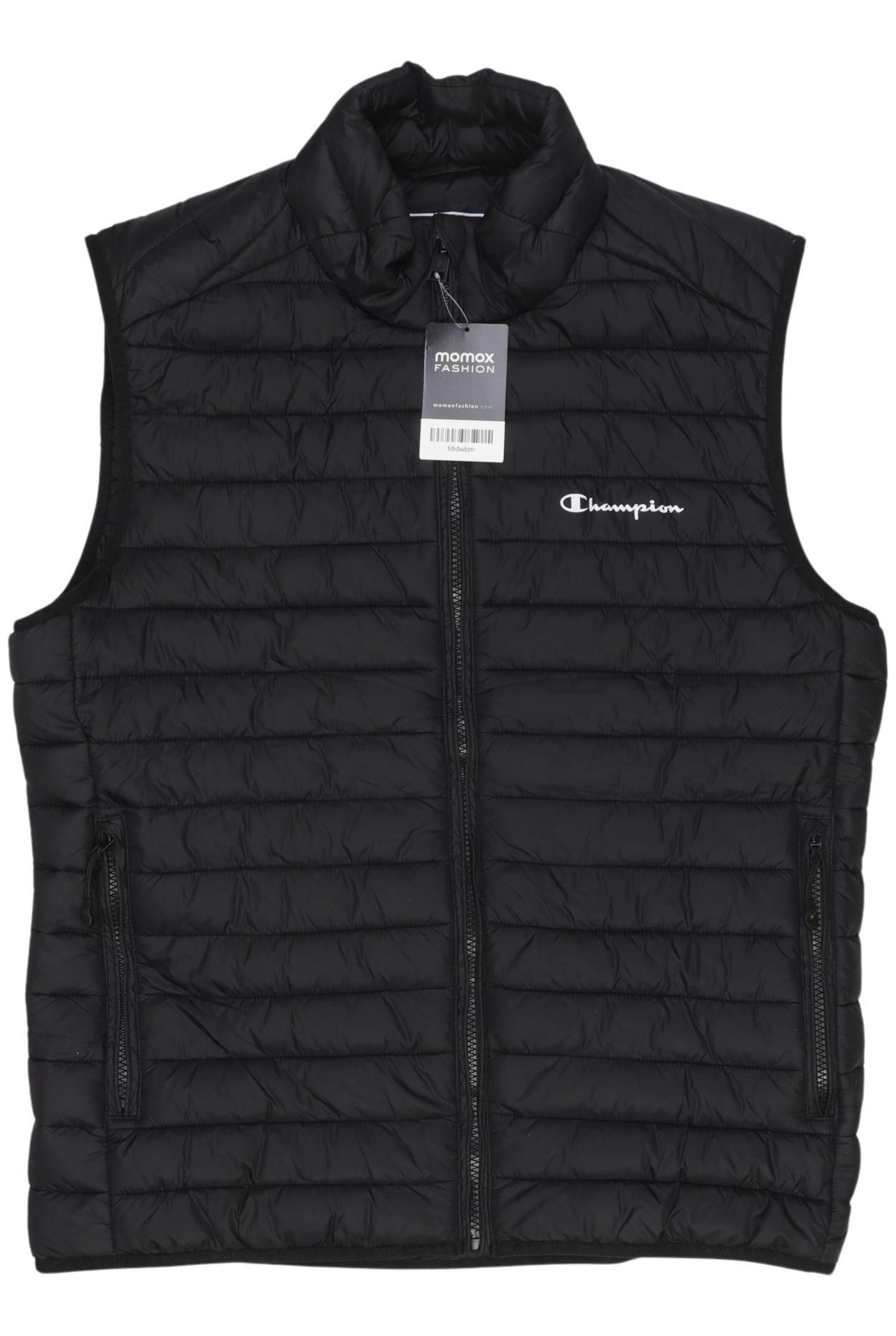 Champion Authentic Athletic Apparel Vest in M in Black: front