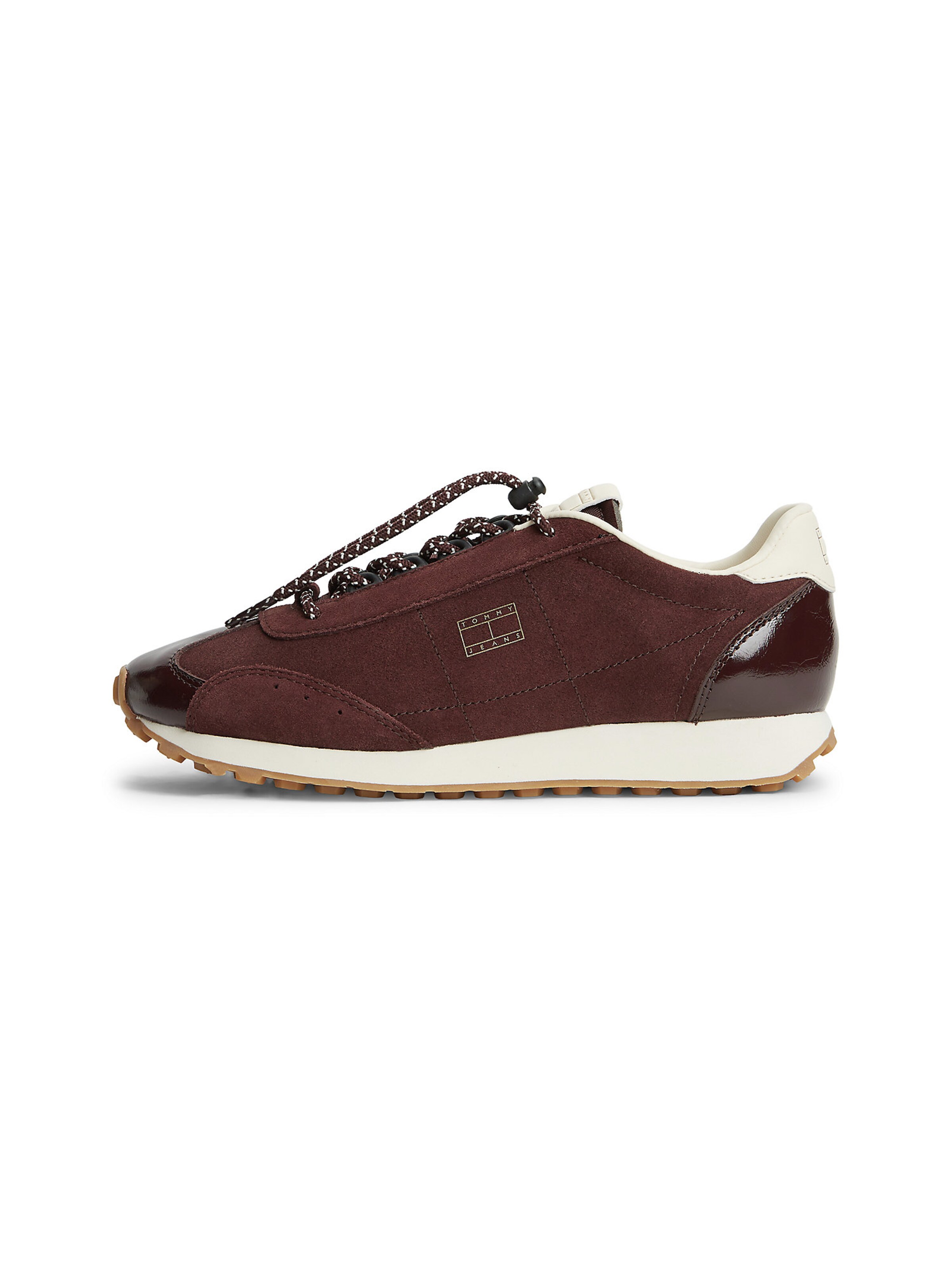 Tommy Jeans Platform trainers 'Archive' in Red: front