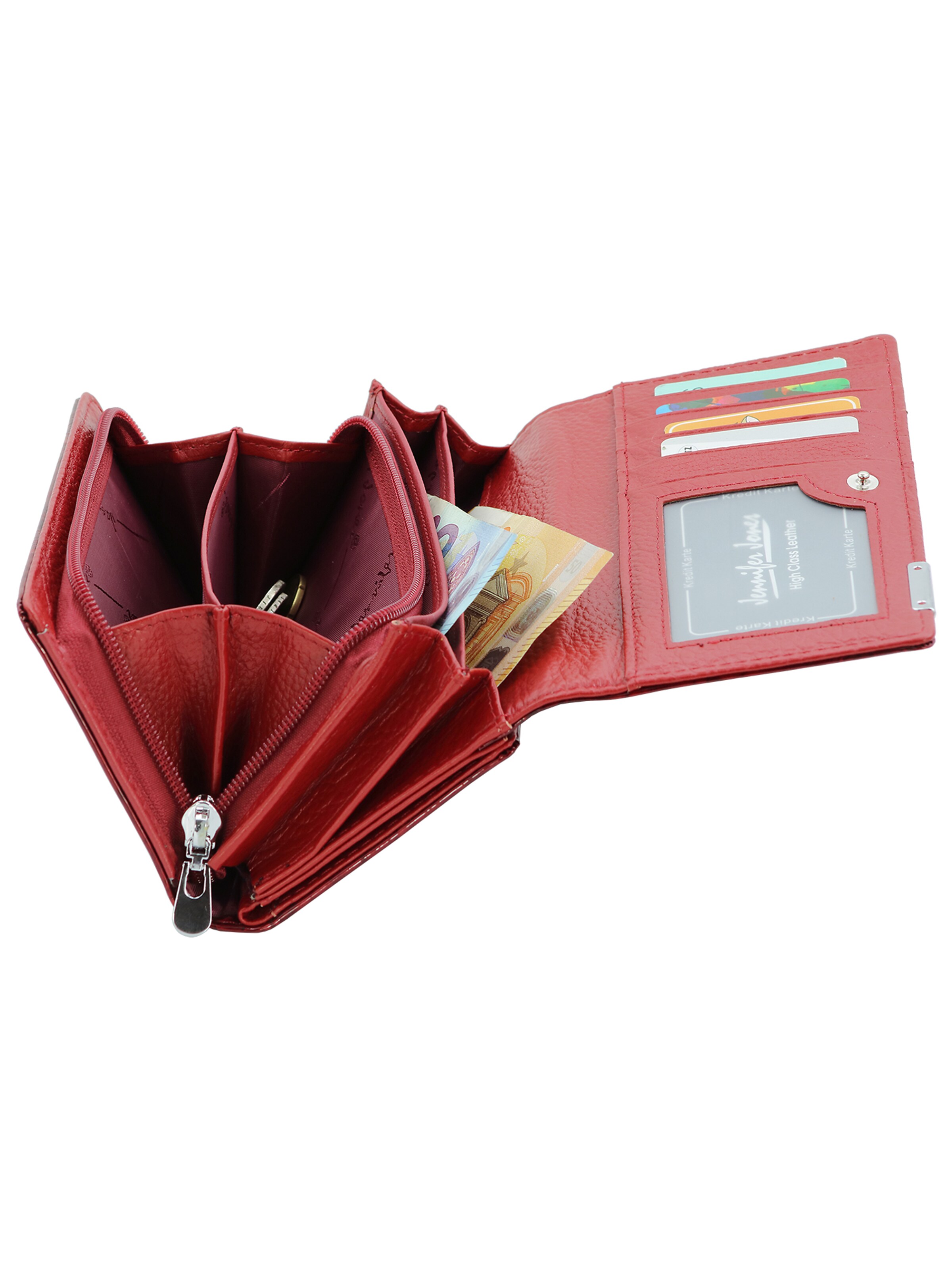 Jennifer Jones Wallet in Red