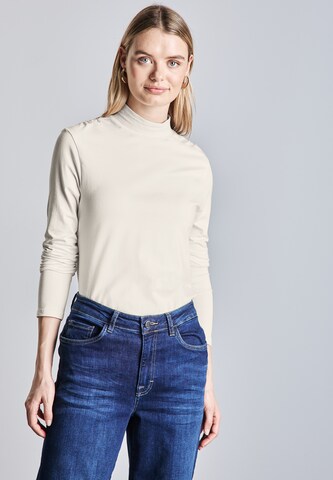 STREET ONE Shirt in White: front