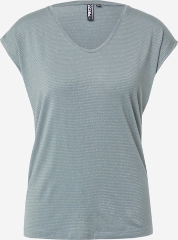 T-shirt 'Billo' PIECES en gris : devant