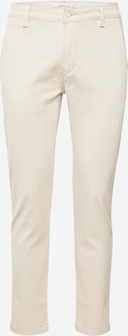 LEVI'S ® Chino trousers 'XX Chino Slim II' in Beige: front