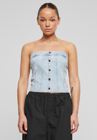 Karl Kani Top in Blauw: voorkant