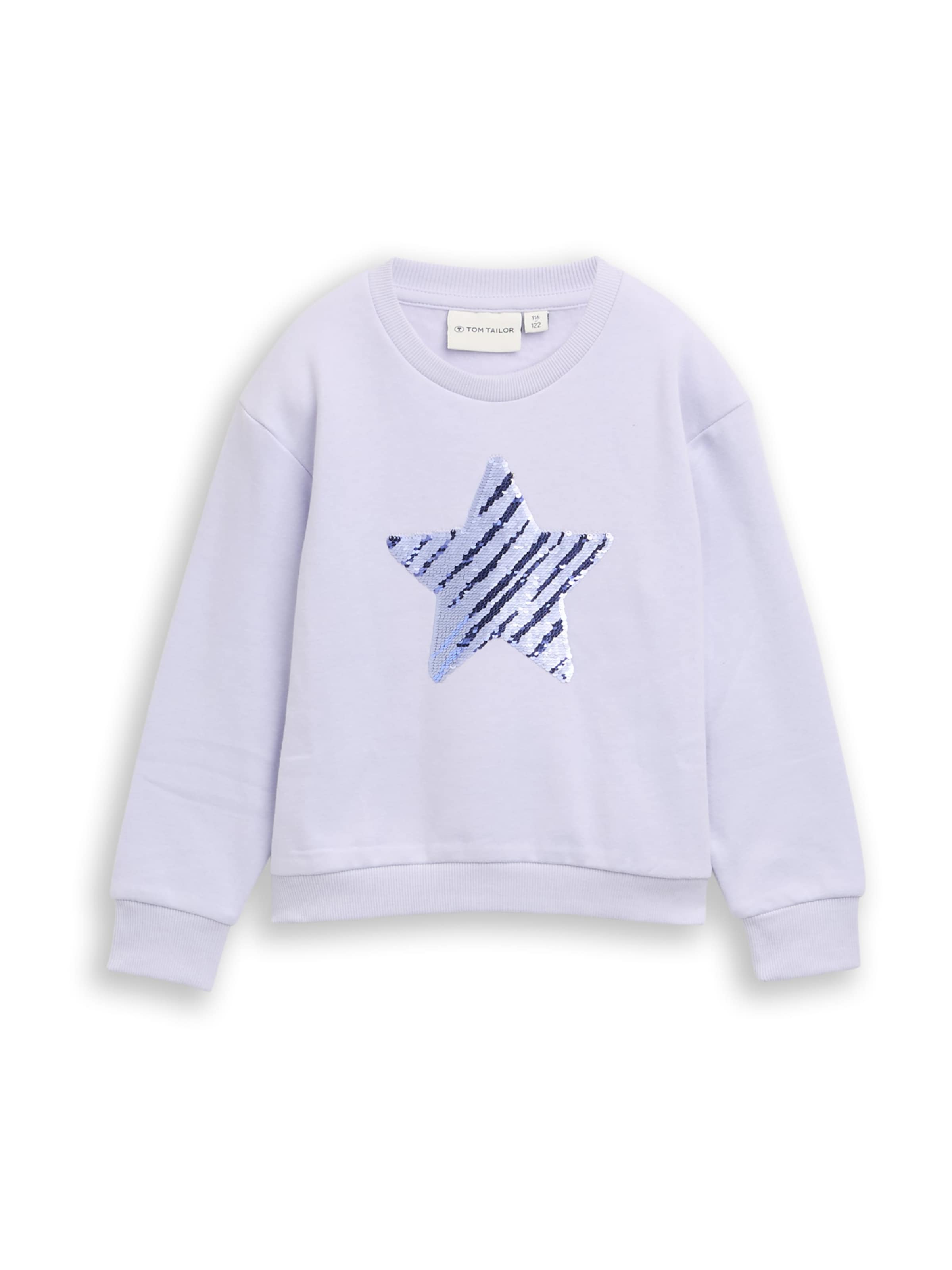 Felpa di TOM TAILOR in lilla: frontale