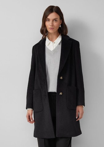 Manteau mi-saison s.Oliver BLACK LABEL en noir : devant