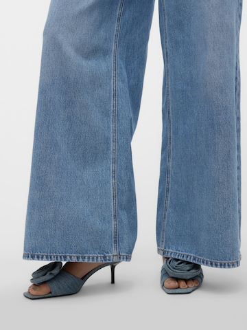 VERO MODA Wide leg Jeans 'Annet' in Blauw