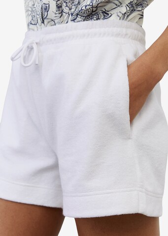 Marc O'Polo Normální Kalhoty – bílá