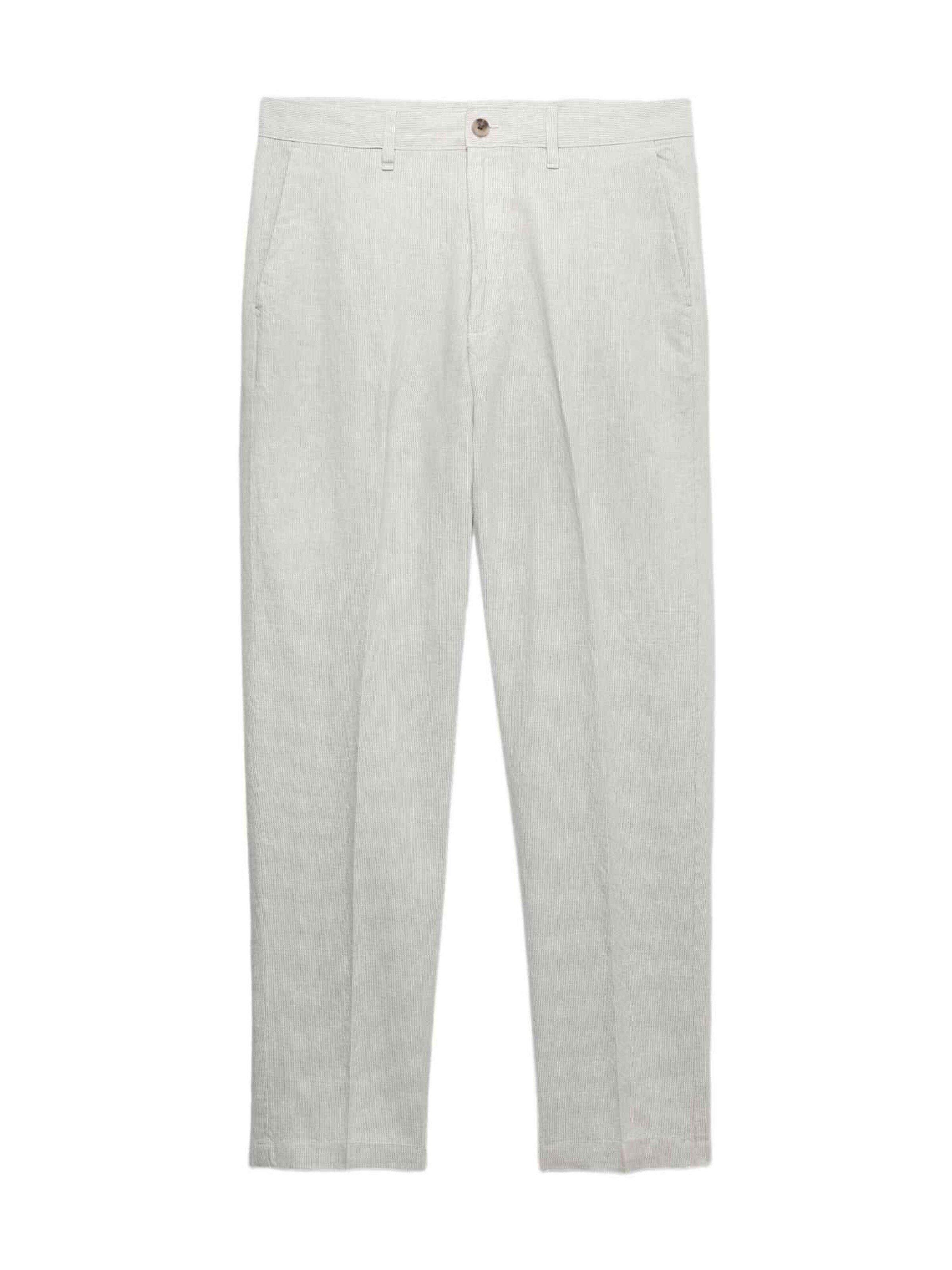 Marks & Spencer Pantalon in Beige: voorkant