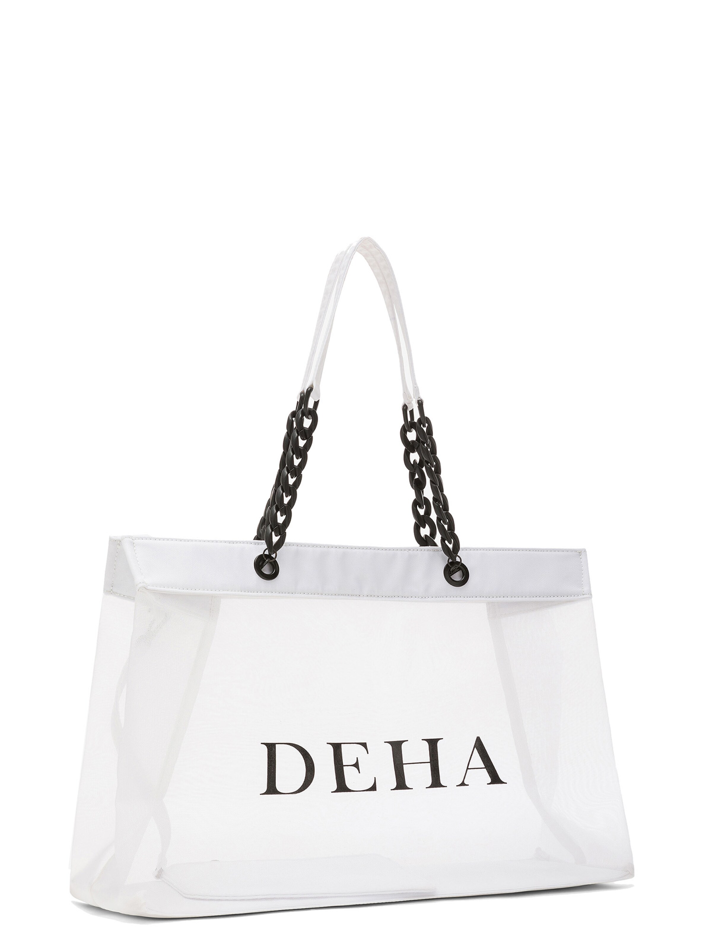 DEHA Shopper in Weiß: Vorderseite