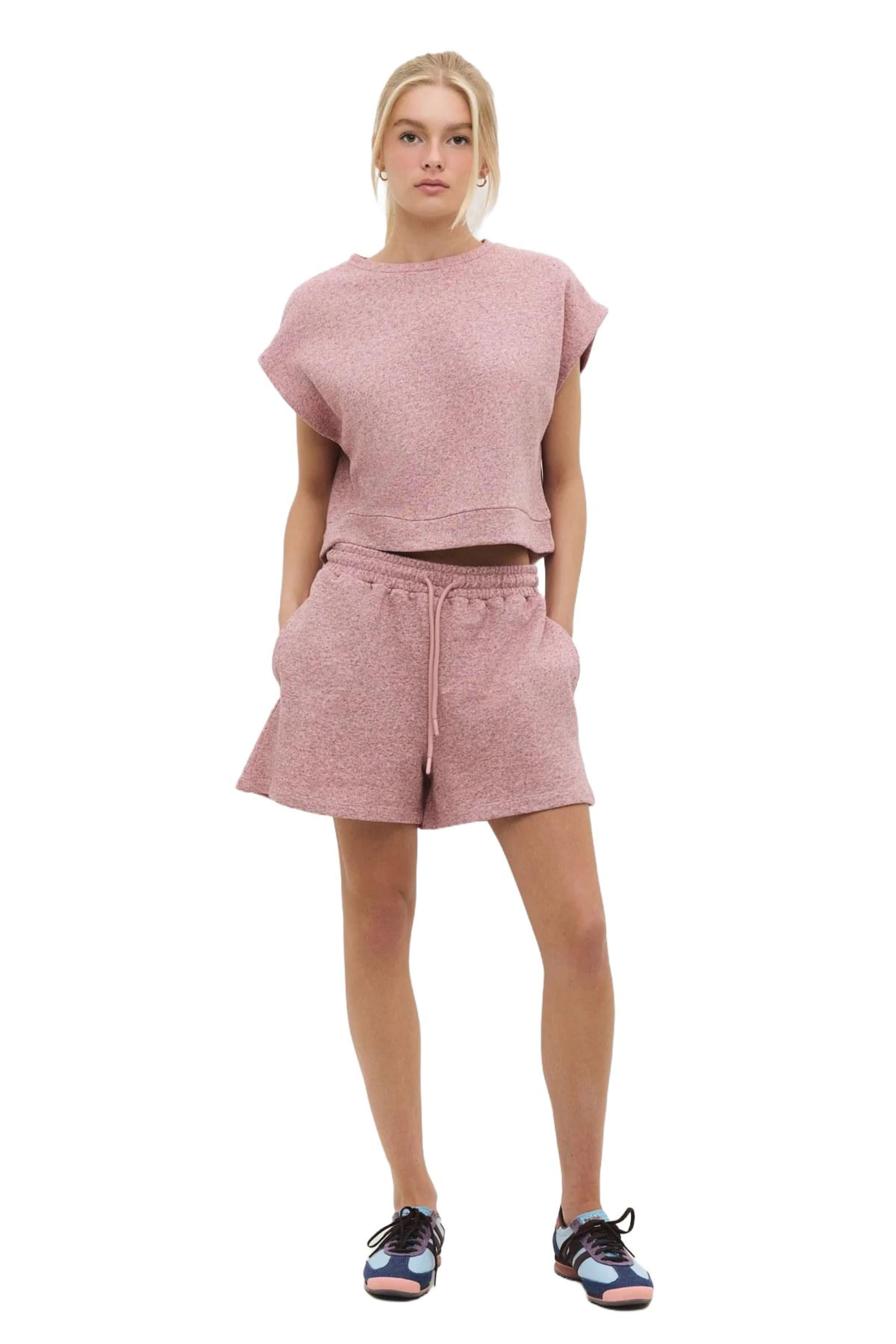 No Matter What Wide leg Trousers in Pink