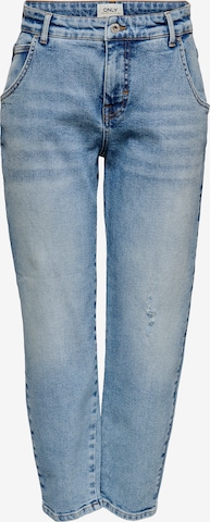 Jeans 'Troy' de la ONLY pe albastru: față