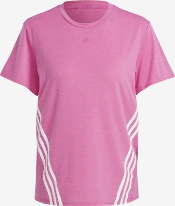 ADIDAS SPORTSWEAR Sportshirt 'Train Icons' in Pink: predná strana