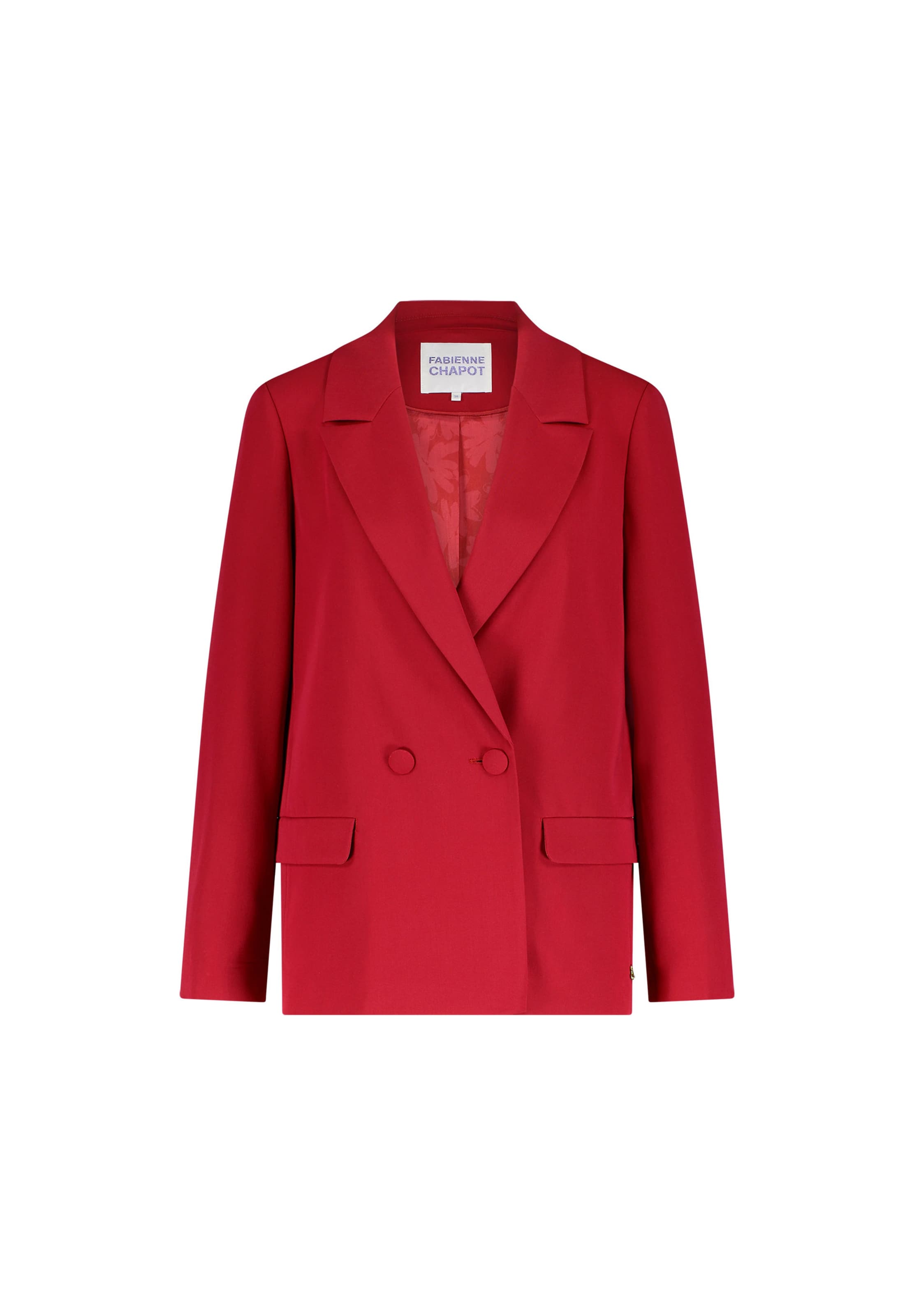 Fabienne Chapot Blazers in Rood: voorkant