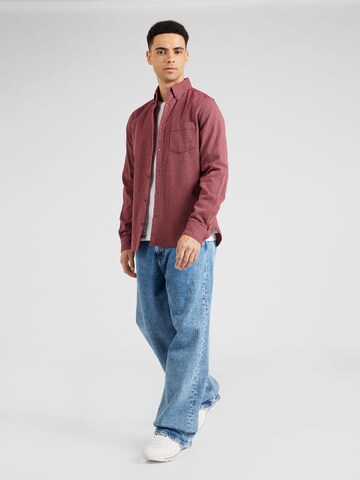 Coupe slim Chemise s.Oliver en rouge