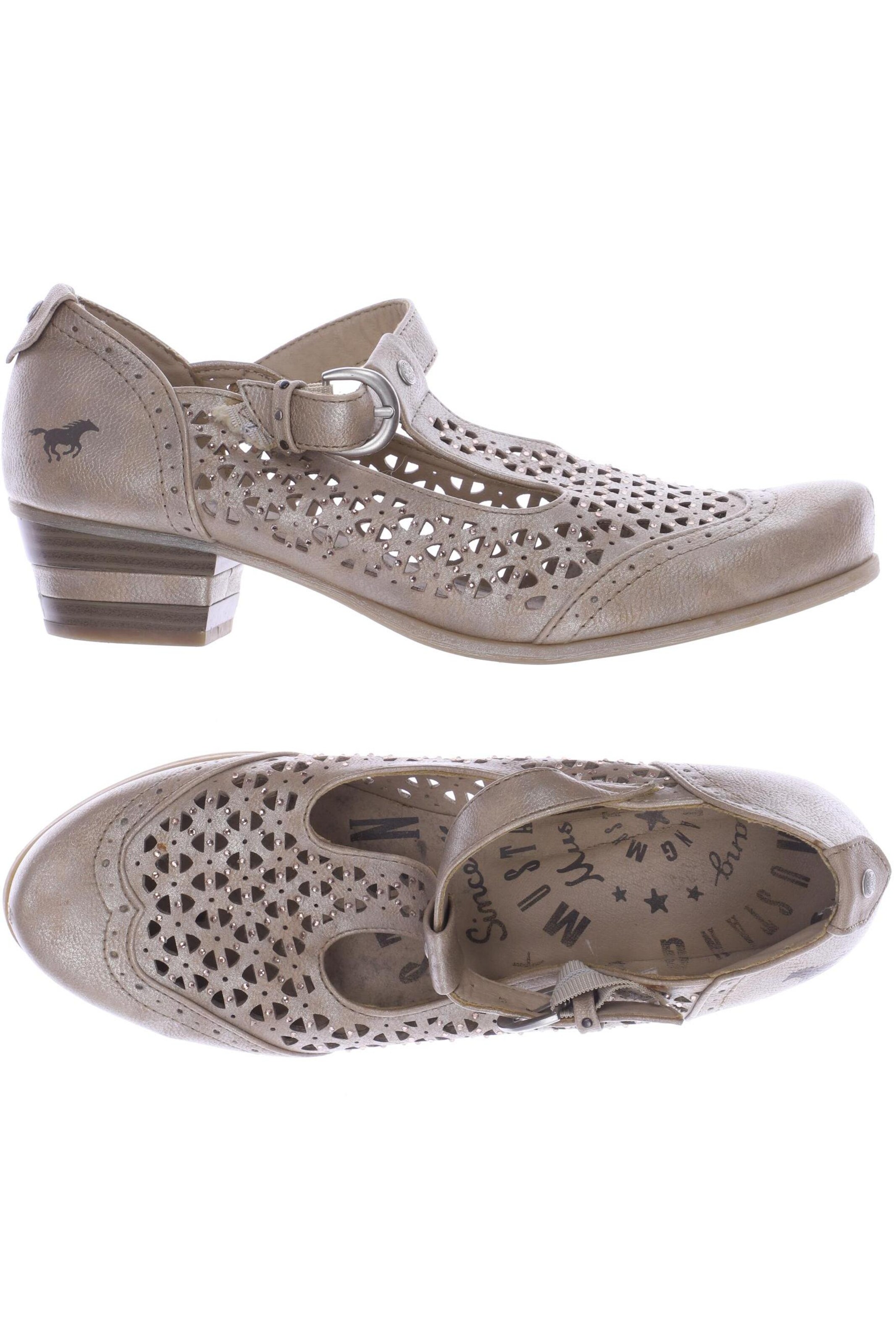 MUSTANG Halbschuh 39 in Beige: Vorderseite