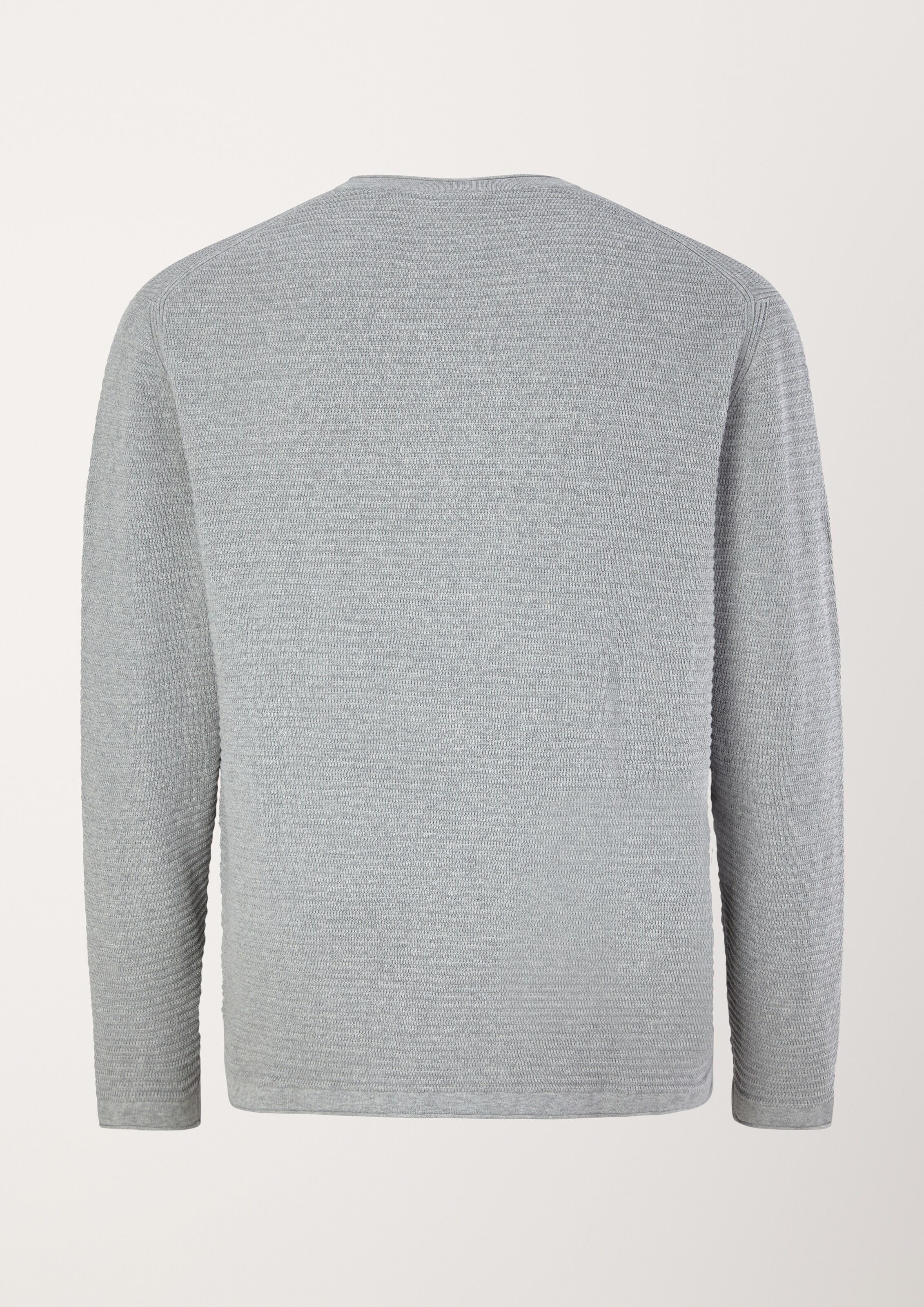 Promos Pull-over s.Oliver Red Label Big & Tall en Gris Chiné 