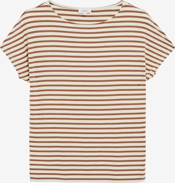 s.Oliver Shirt in Brown: front