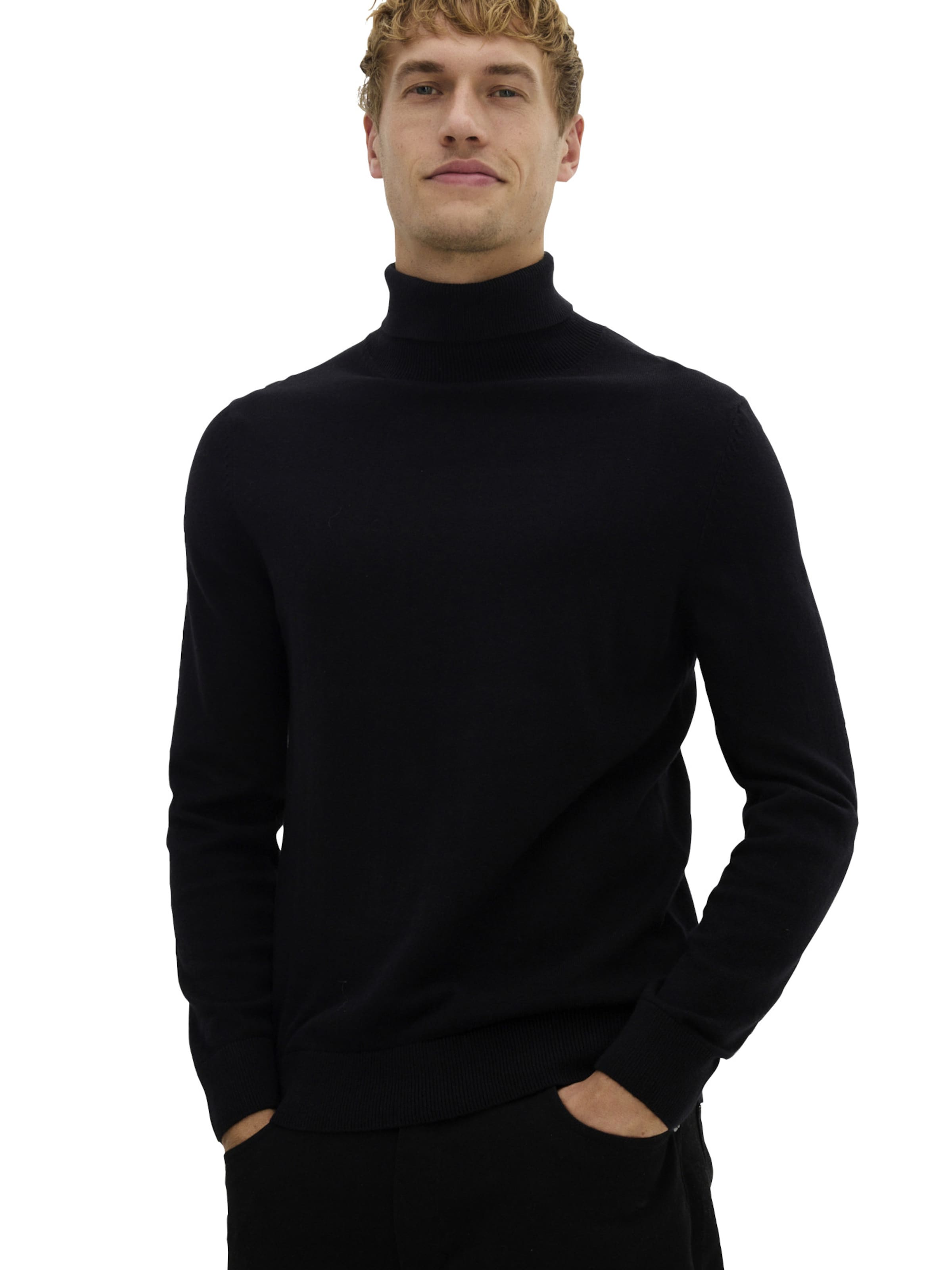 Pullover di bonprix in nero: frontale