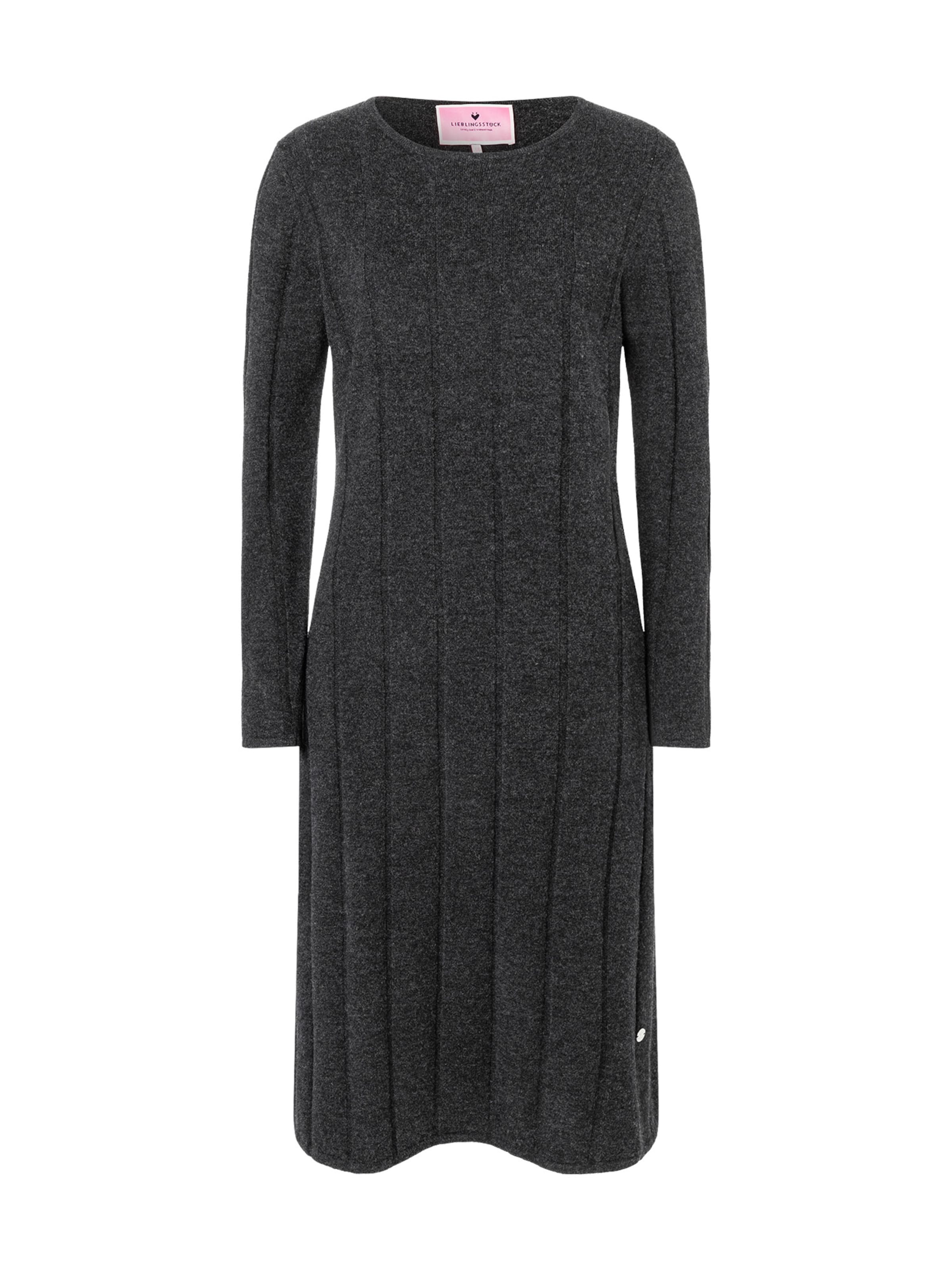 LIEBLINGSSTÜCK Strickkleid 'Berika' in Grau: Vorderseite