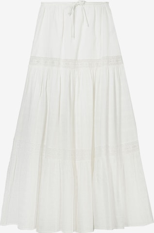 Bershka Hame värissä valkoinen: etupuoli