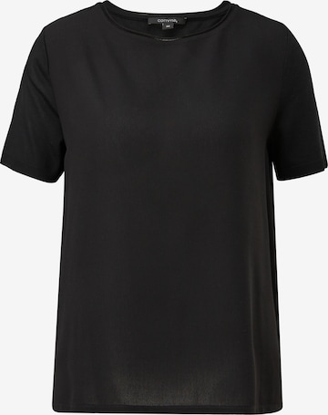 COMMA Shirt in Zwart: voorkant