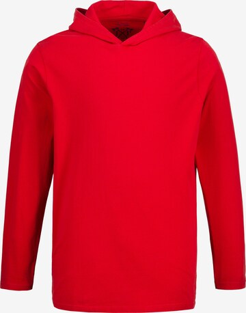 Sweat-shirt JP1880 en rouge : devant