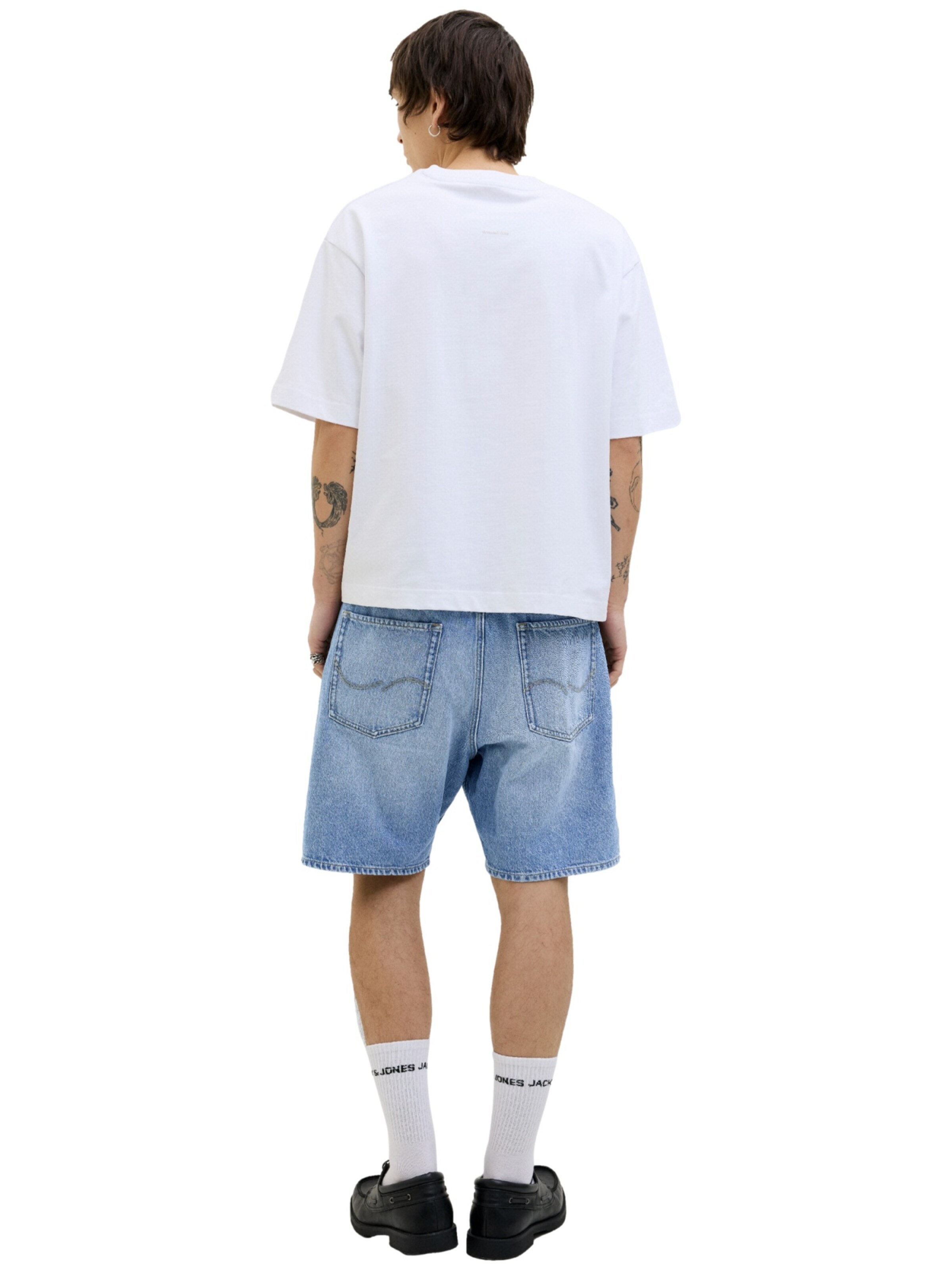 mėlyna JACK & JONES Laisvas Kelnės 'JJITONY JJORIGINAL SHORTS SBD 210 SN'