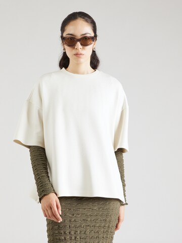 MSCH COPENHAGEN Sweatshirt 'Bessia Ima' in Beige: Vorderseite