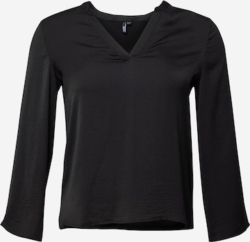 ONLY Curve Shirt 'AVA' in Zwart: voorkant