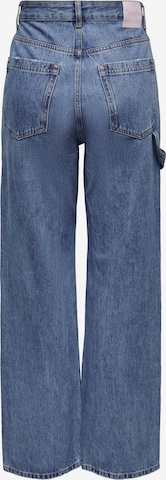 Wide Leg Jean 'KIRSI' ONLY en bleu