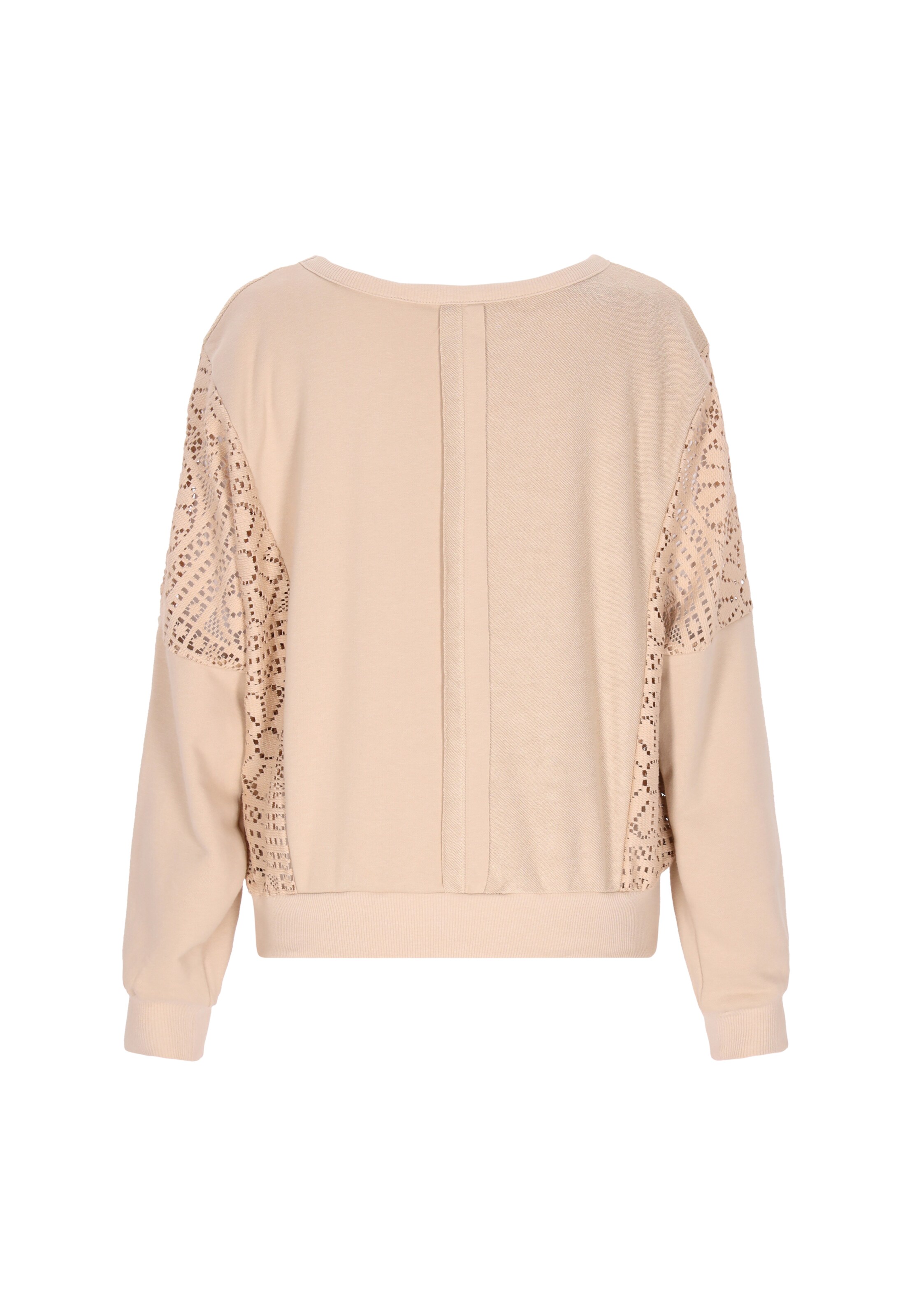 ebeeza - Sweatshirt 'Boho Chic' em castanho