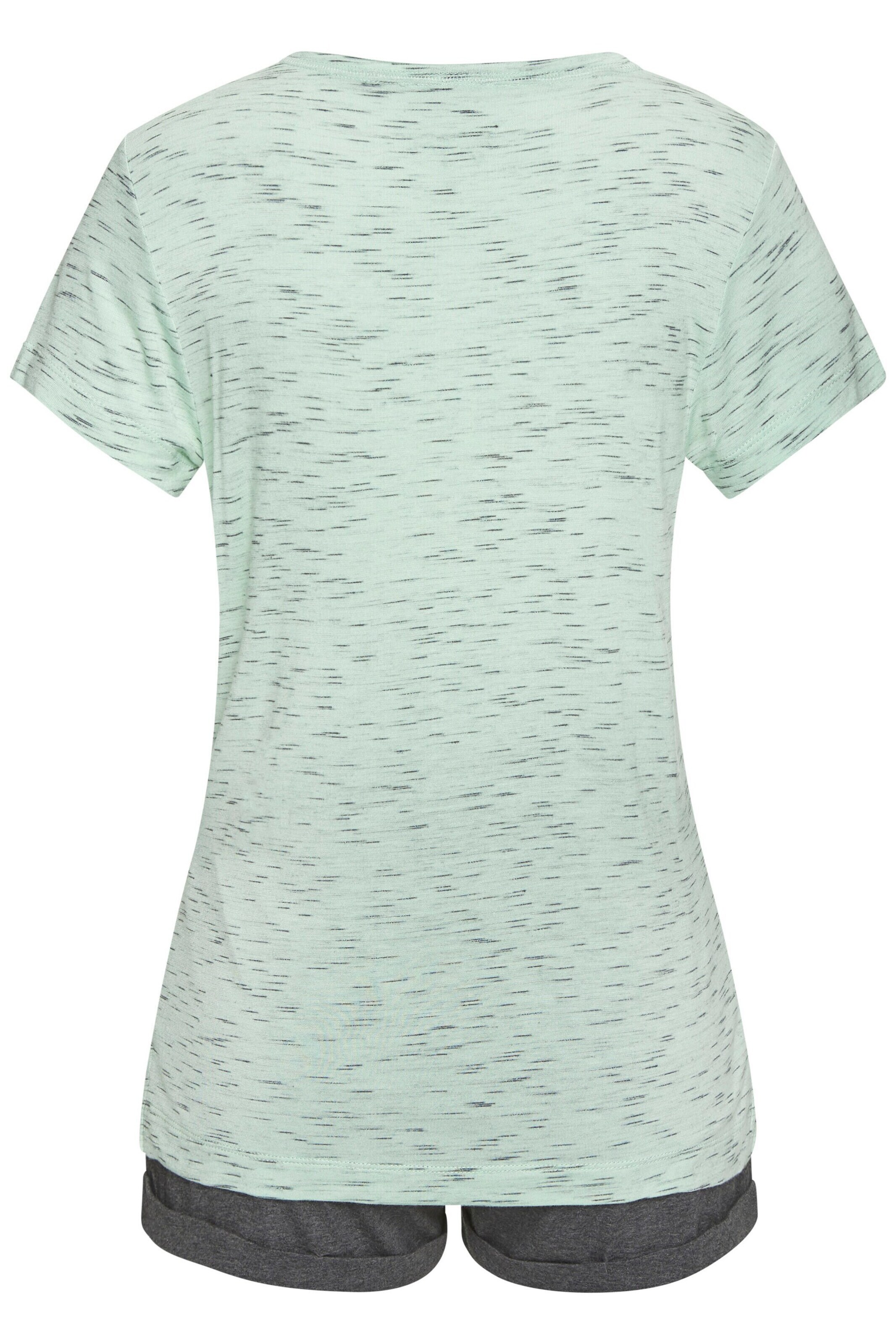 VIVANCE Short Pajama Set in Green