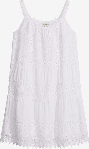 Rochie de vară de la bonprix pe alb: față