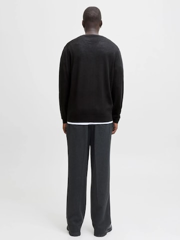 JACK & JONES Strickjacke '12281758'‌ in Schwarz