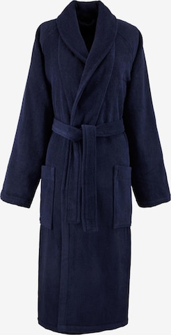 Ralph Lauren Home Long Bathrobe 'DULANEY' in Blue: front