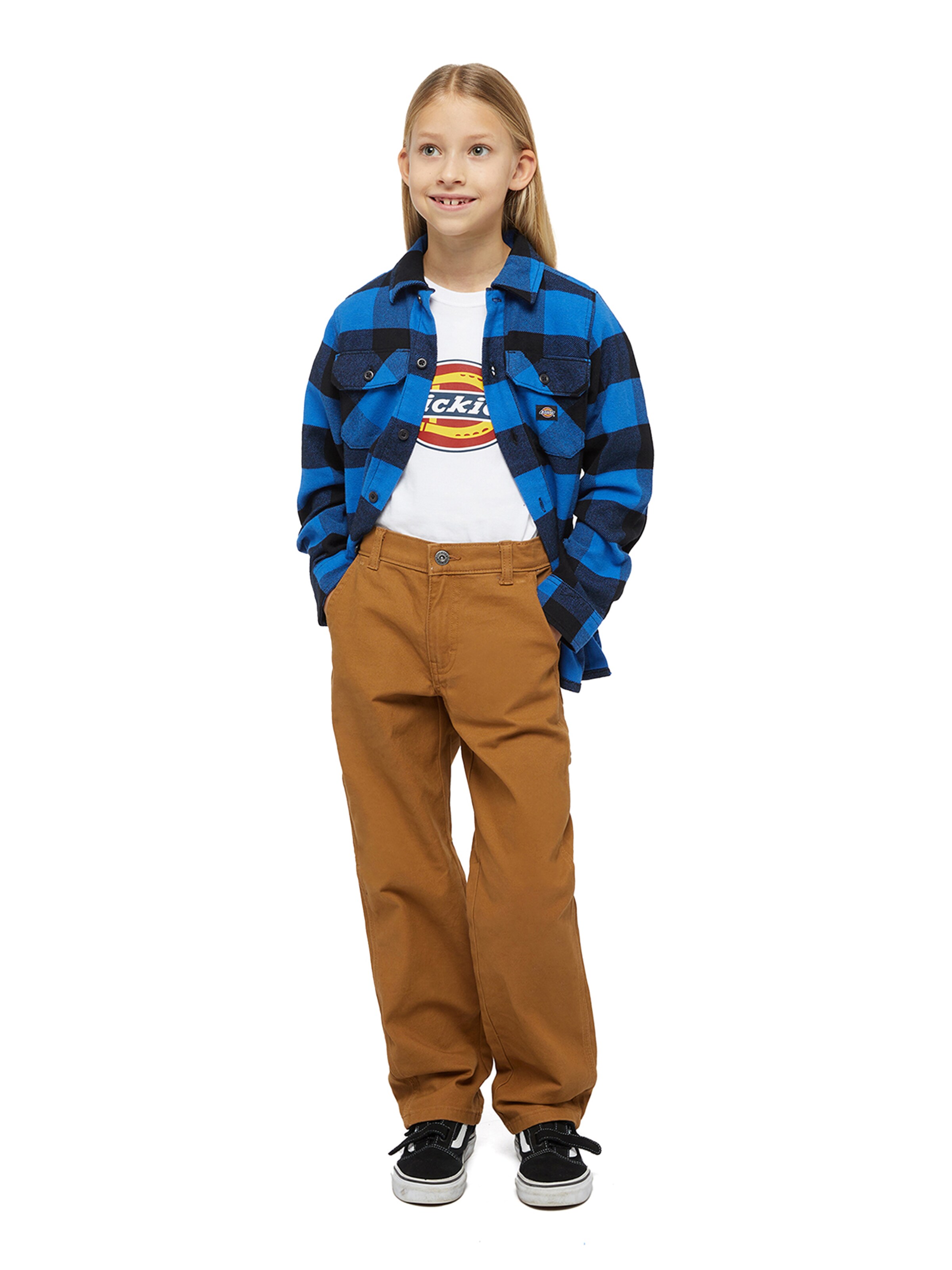 DICKIES regular Bukser i brun