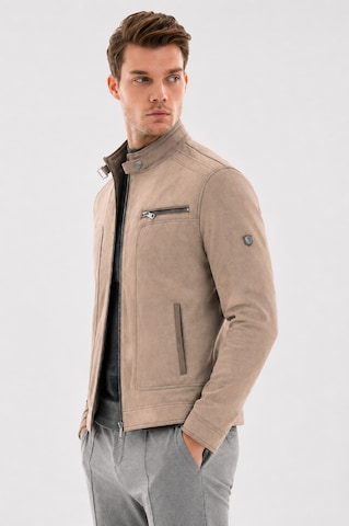 PIERRE CARDIN Between-Season Jacket in Brown